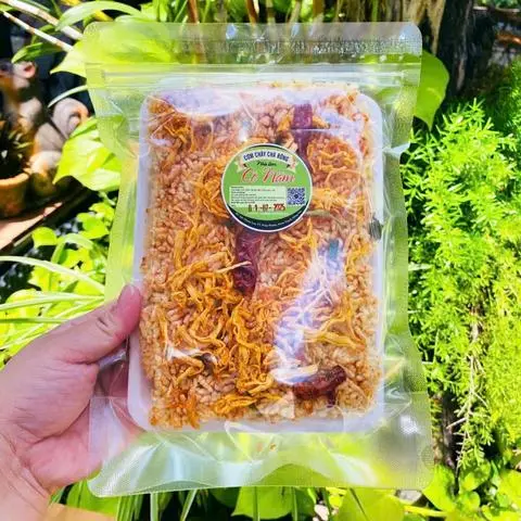 Hình ảnh Cơm cháy khô gà (gạo st25)