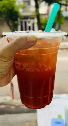 Hình ảnh trà dâu dằm