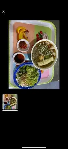 Hình ảnh bún bò nạm chả