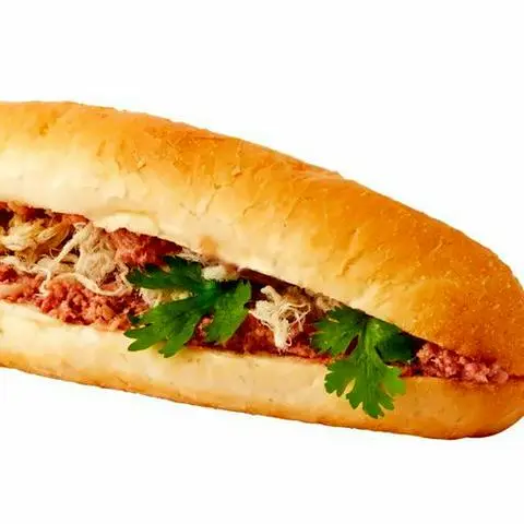 Hình ảnh Bánh mỳ Pate chà bông