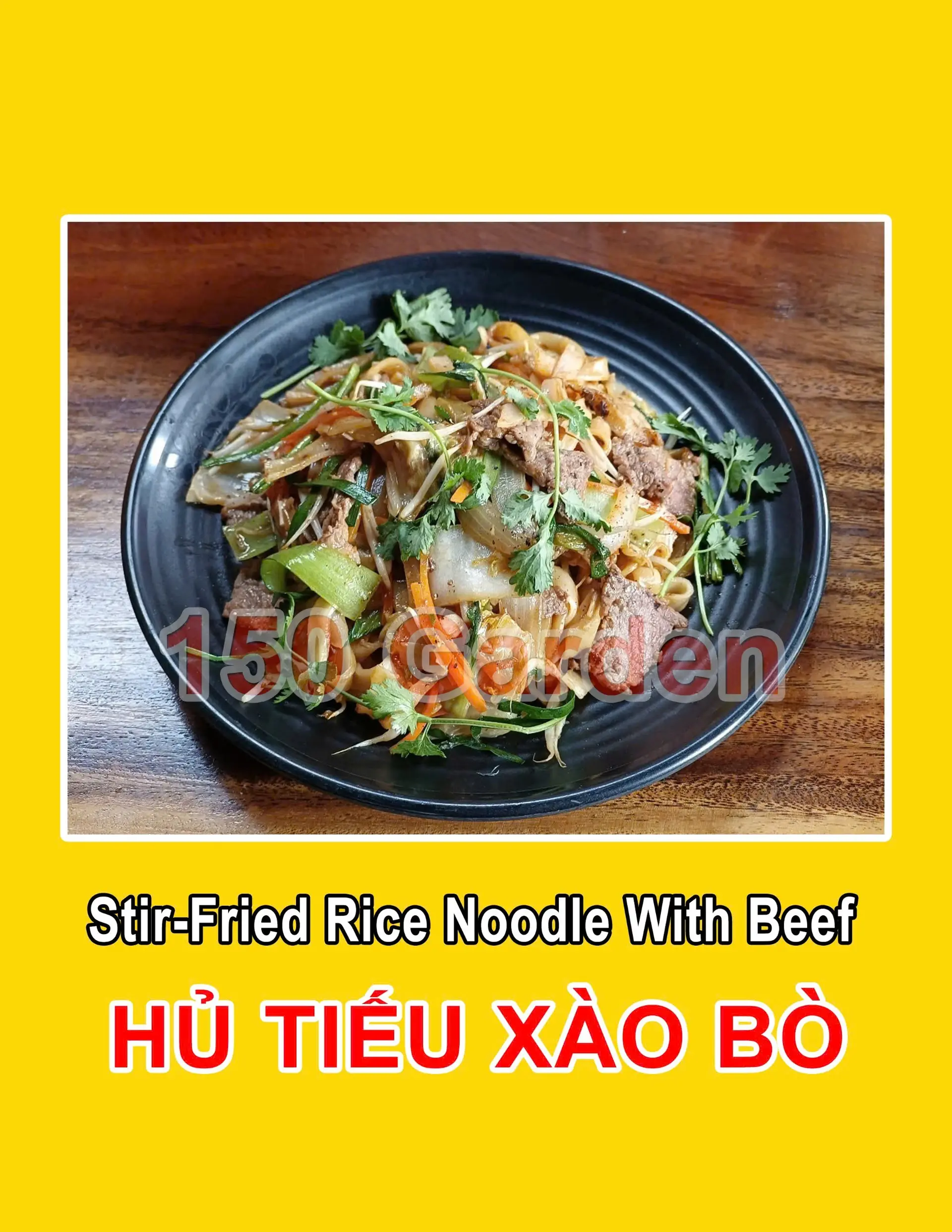 Hình ảnh Hủ Tiếu Xào Bò 