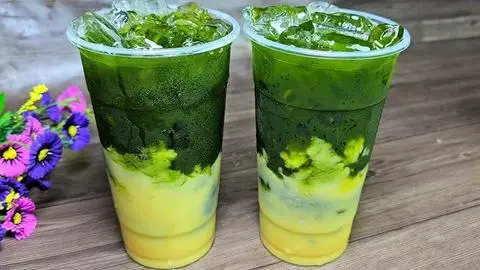 Hình ảnh Rau má đậu xanh