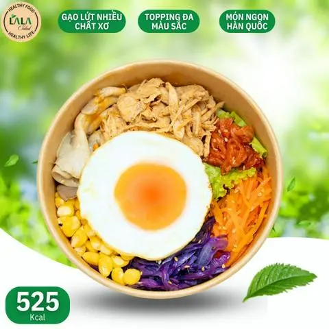 Hình ảnh Cơm trộn Hàn Quốc ngũ sắc (525kcal)?