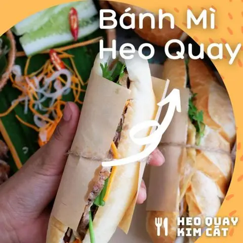 Hình ảnh Bánh mì heo quay