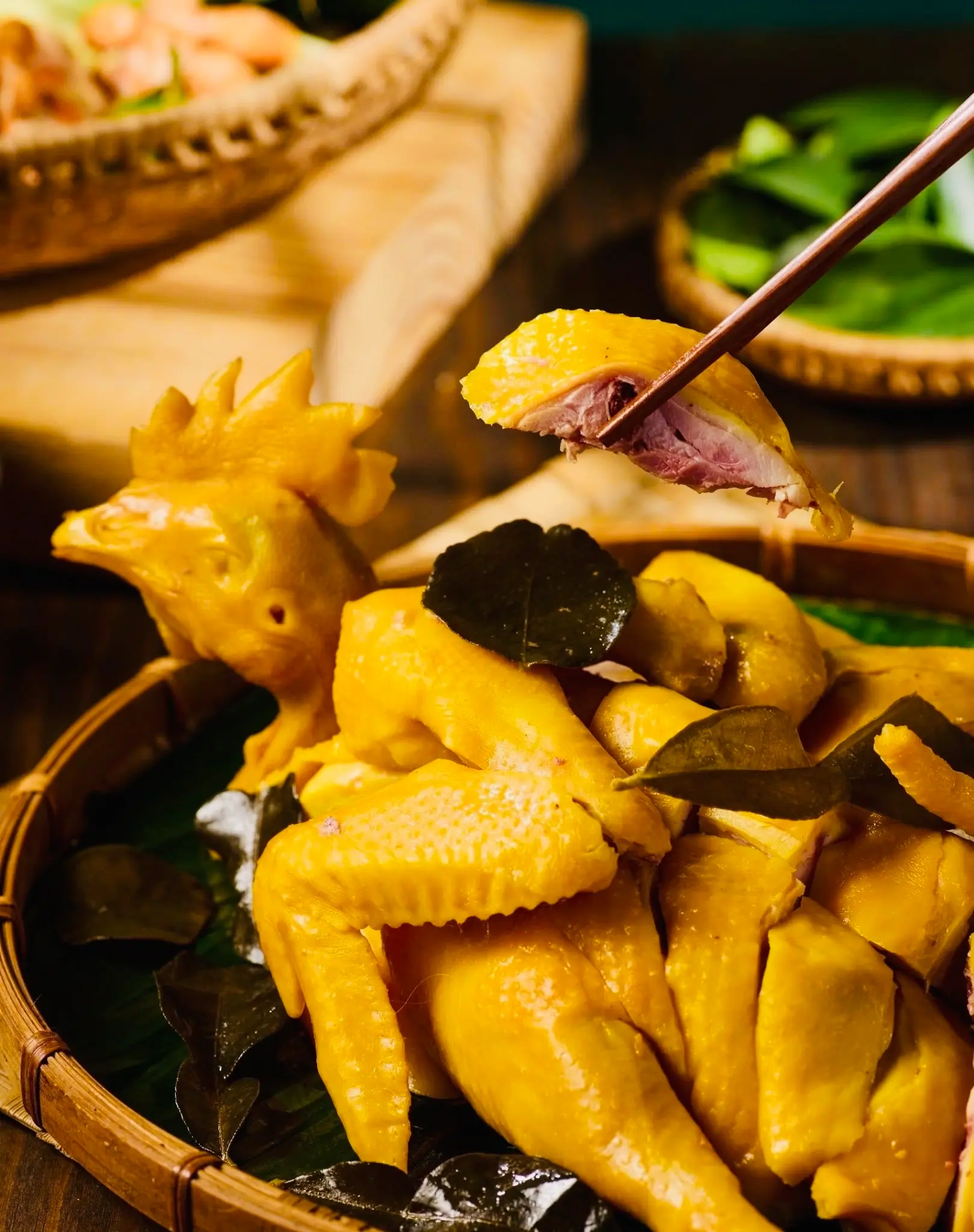 Hình ảnh Gà Ủ Lá Chanh
