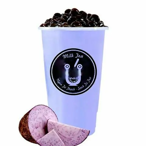 Hình ảnh Sữa Tươi Khoai Môn Trân Châu Đường Đen