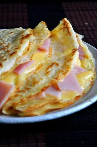 Hình ảnh Crepe Jambon Phomai