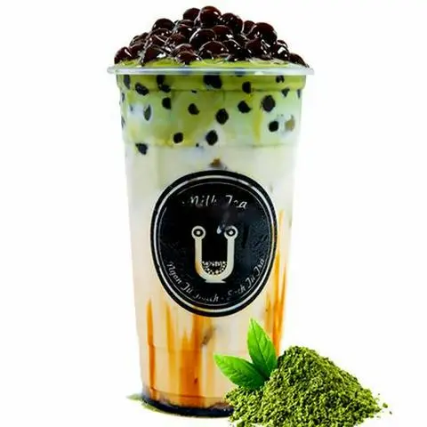 Hình ảnh Sữa Tươi Matcha Trân Châu Đường Đen