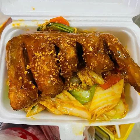 Hình ảnh Mì xào gà 