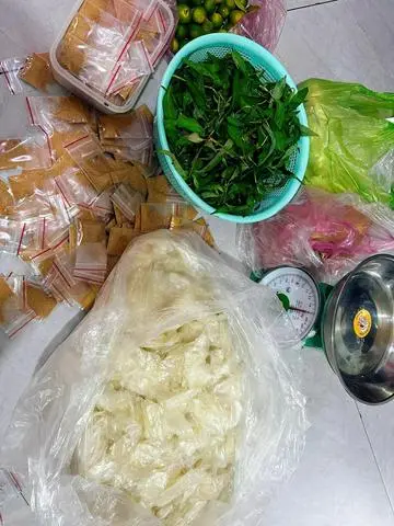 Hình ảnh Bánh tráng 1 ký + muối sặc 100g