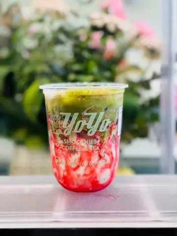 Hình ảnh Matcha Latte Dâu