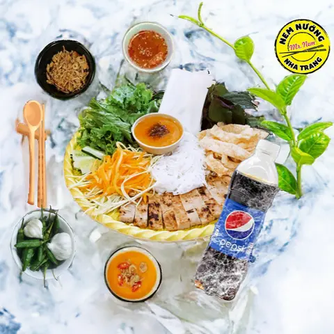 Hình ảnh Combo5 (Nem Nướng Phần + Chai Pepsi)