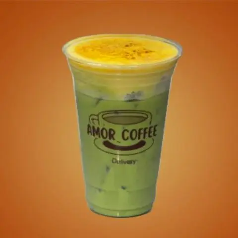 Hình ảnh Trà sữa matcha kem trứng