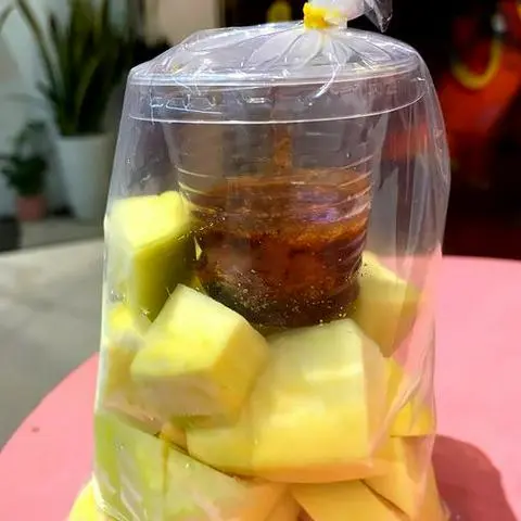 Hình ảnh Xoài Chấm Muối Tắc