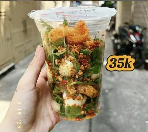 Hình ảnh Da heo lắc trứng cút