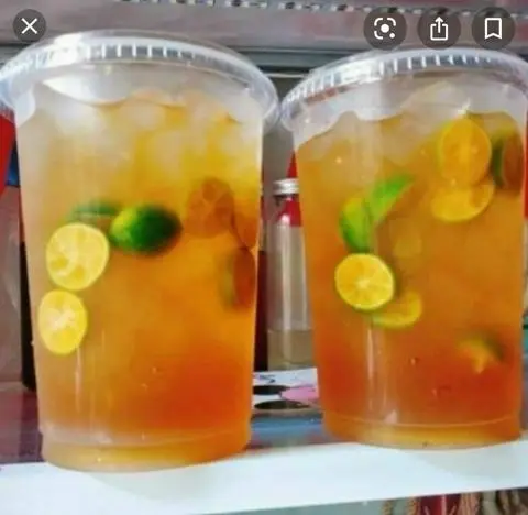 Hình ảnh Trà Tắc, Ly Siêu To Một Lít