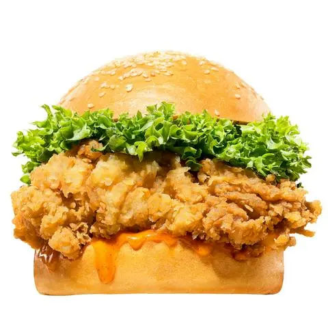 Hình ảnh Burger gà giòn