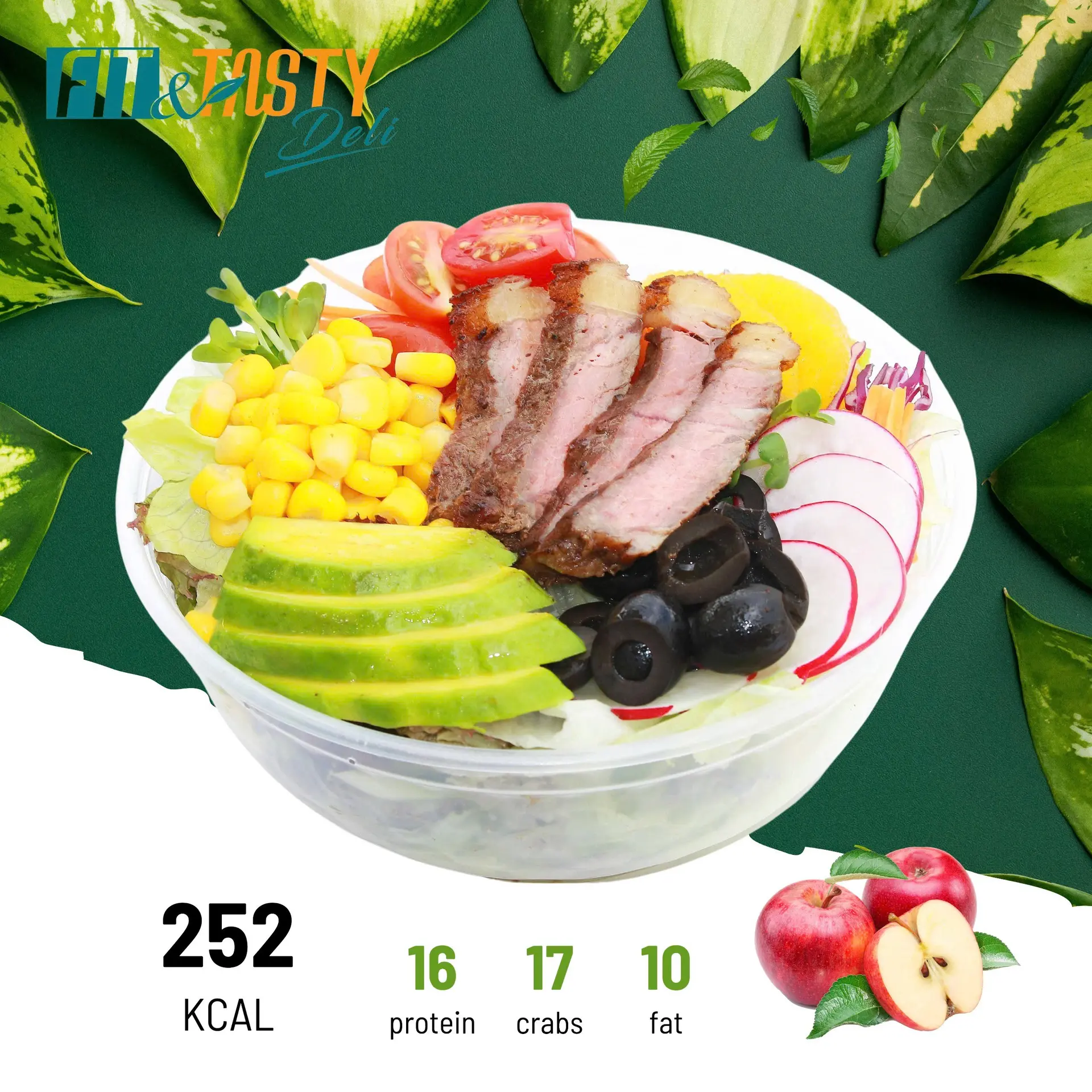 Hình ảnh Premium Salad 8 - Striploin