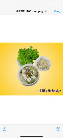 Hình ảnh Hủ tiếu mực (nước)