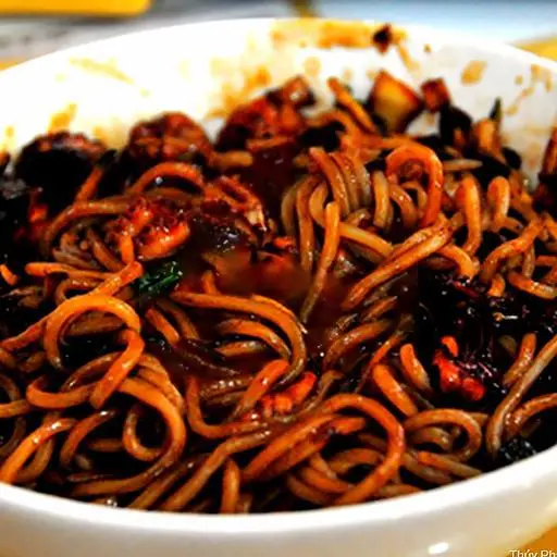 Hình ảnh Mì Đen Phomai