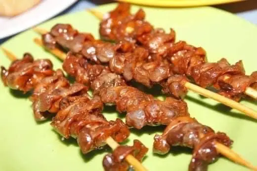 Hình ảnh Mề gà nướng