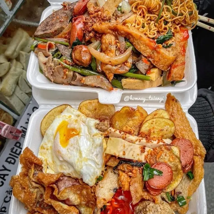 Hình ảnh Mì Trộn " Hương Vị Hội Ngộ Coca "