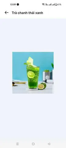 Hình ảnh Trà chanh Thái xanh