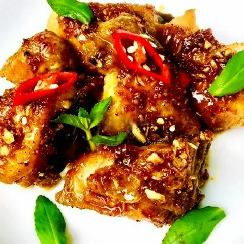 Hình ảnh Gà chiên mắm - đồ ăn thêm