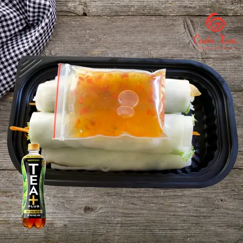 Hình ảnh Combo: Phở Cuốn Truyền Thống + Trà Ôlong