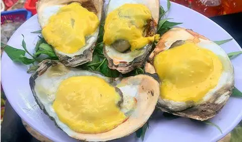 Hình ảnh Hàu Nướng Phô Mai