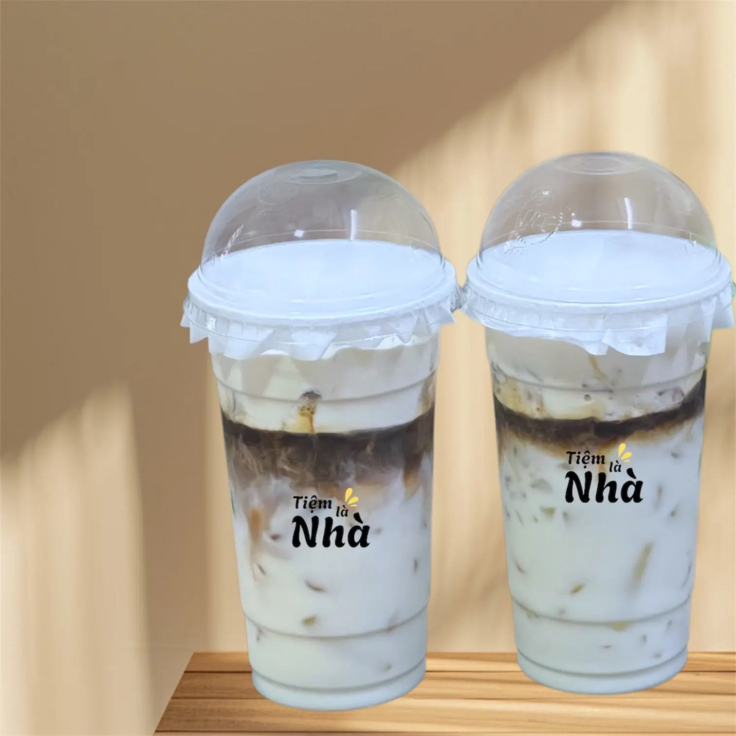 Hình ảnh Sữa tươi cà phê kem muối