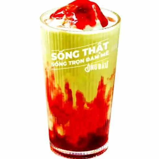 Hình ảnh Matcha lựu đỏ