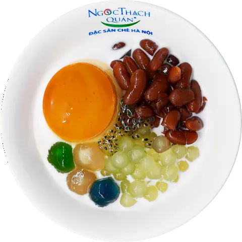 Hình ảnh Caramen đậu đỏ trân châu