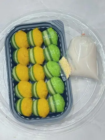 Hình ảnh Hộp 15 - Bánh Bò Da Lợn mini + Cốt dừa 