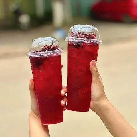 Hình ảnh trà mận đỏ 700ml