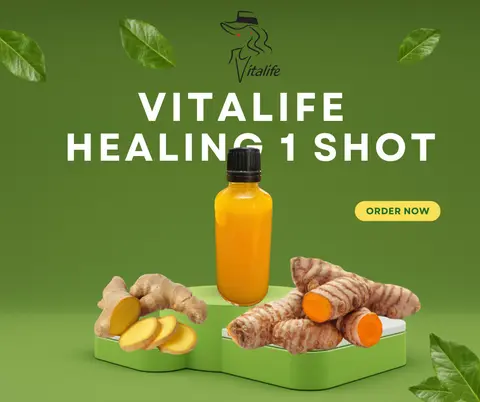 Hình ảnh Healing 1 shot vàng - chai