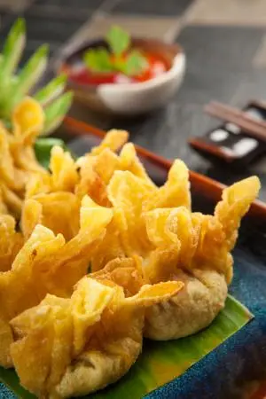 Hình ảnh Hoành Thánh Chiên Giòn