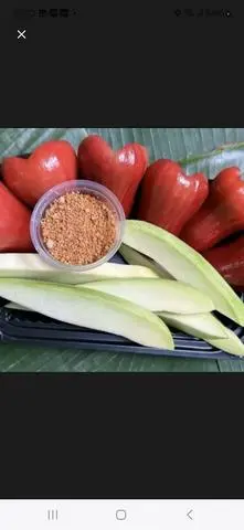 Hình ảnh Combo mận đỏ - xoài Đài Loan 500gr