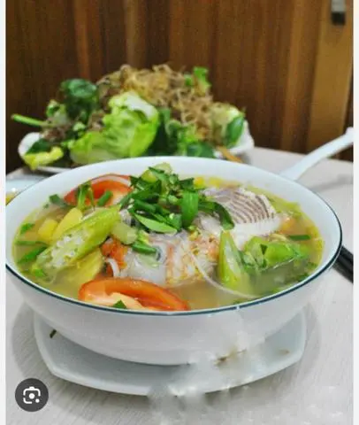 Hình ảnh Canh chua cá điêu hồng 