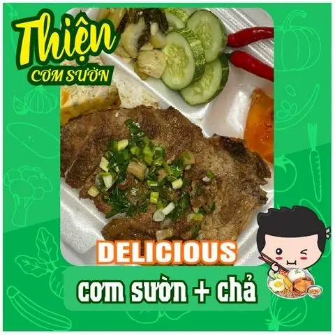 Hình ảnh Cơm sườn chả