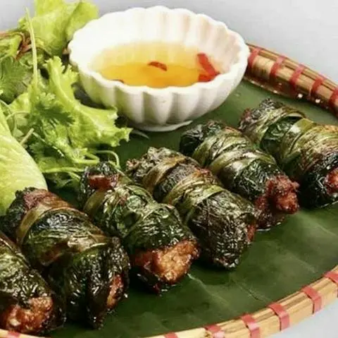 Hình ảnh  Bún Chả Lá Lốt
