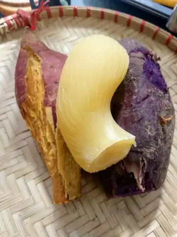 Hình ảnh khoai luộc mật mía mix vị 500gr