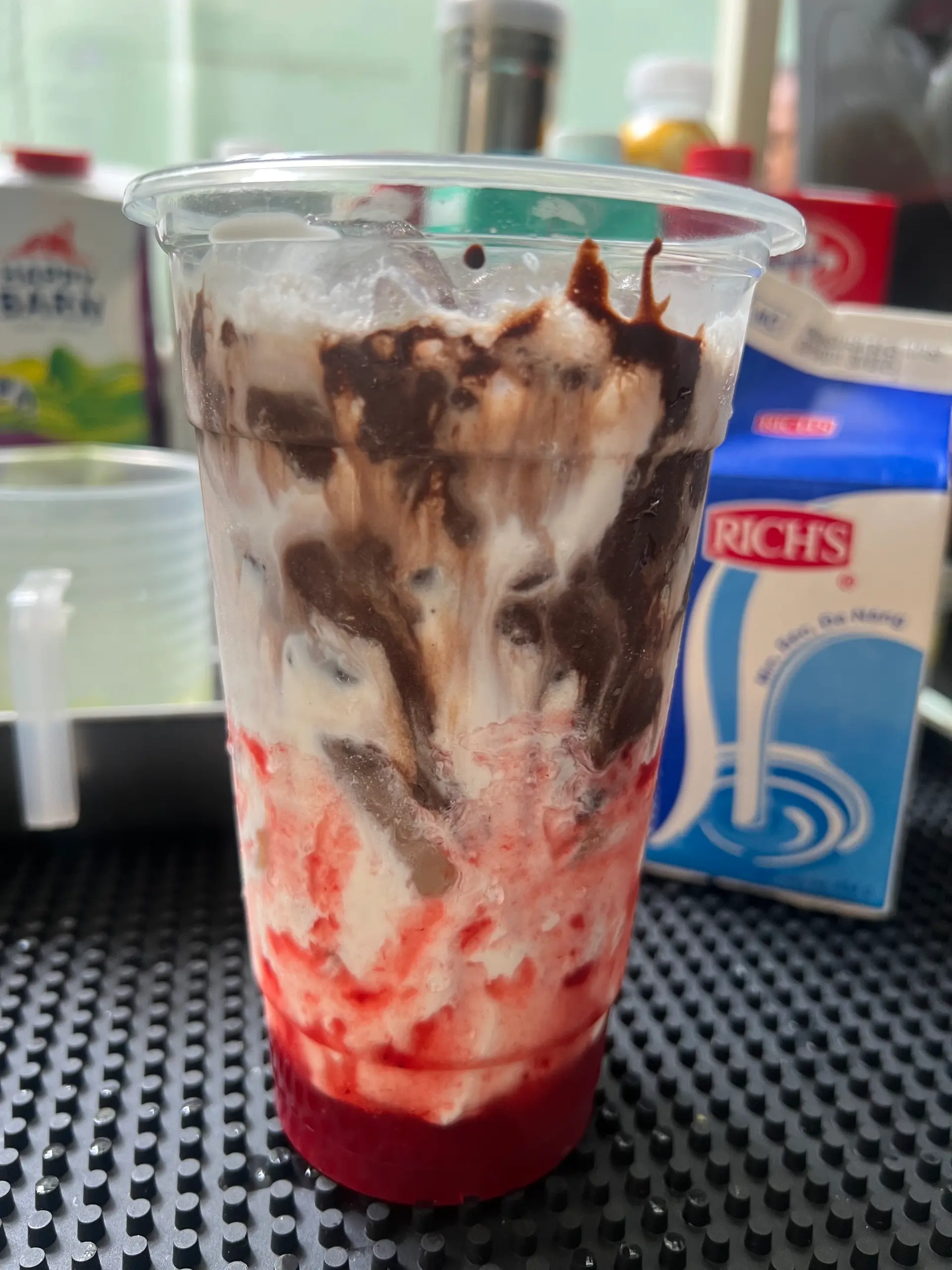 Hình ảnh Càphê latte Dâu