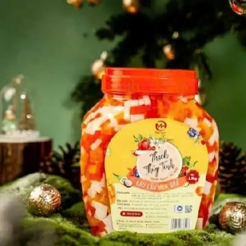 Hình ảnh Thạch Hũ 2,5Kg Trái Cây Thủy Tinh Minh Hạnh Chính Hãng