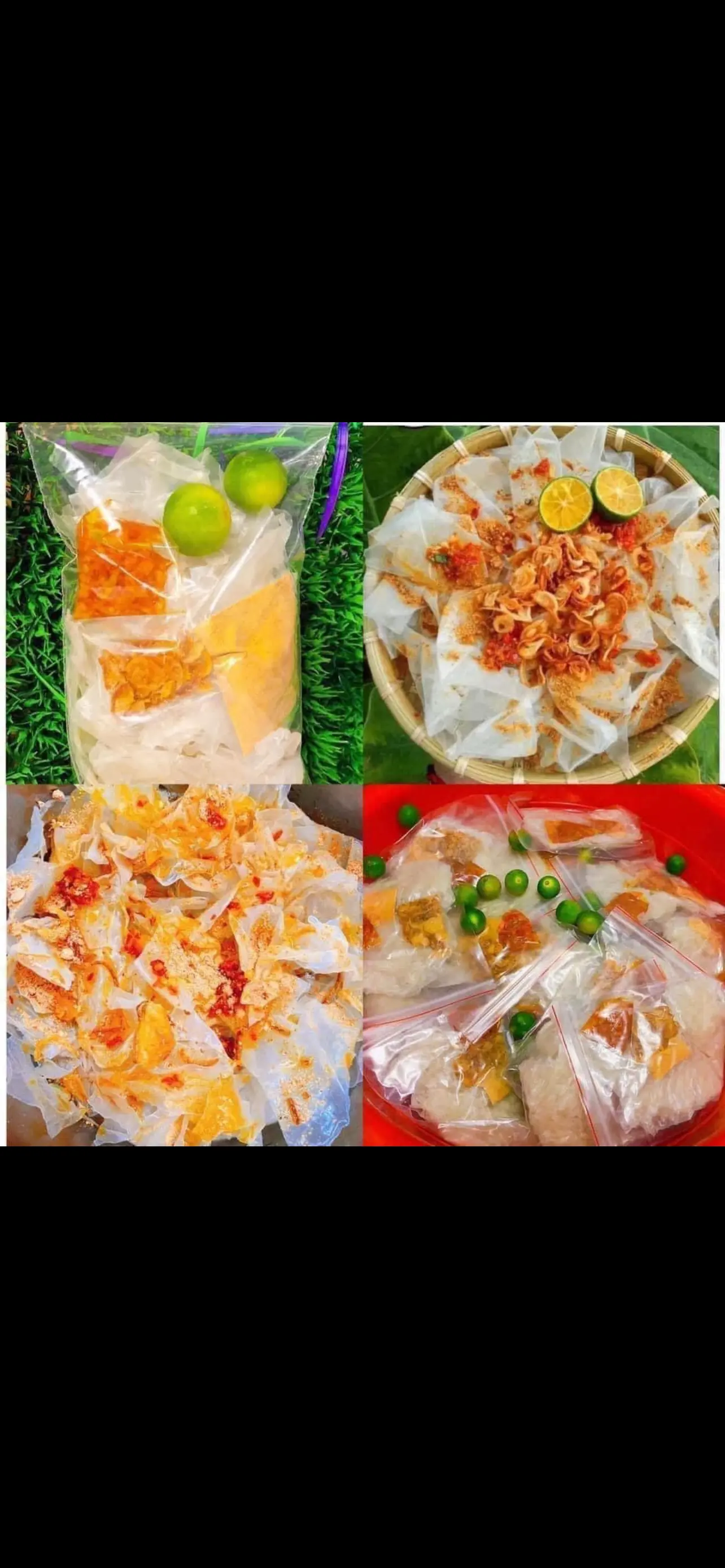 Hình ảnh Bánh tráng muối sa tế