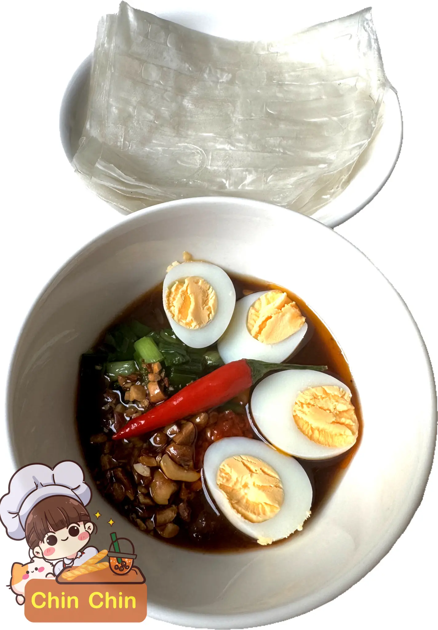 Hình ảnh Bánh tráng chấm me