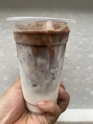 Hình ảnh sữa tươi cacao latte ( ly 360ml ) 
