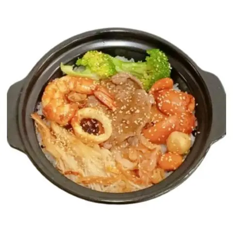 Hình ảnh Cơm Trộn Hải Sản