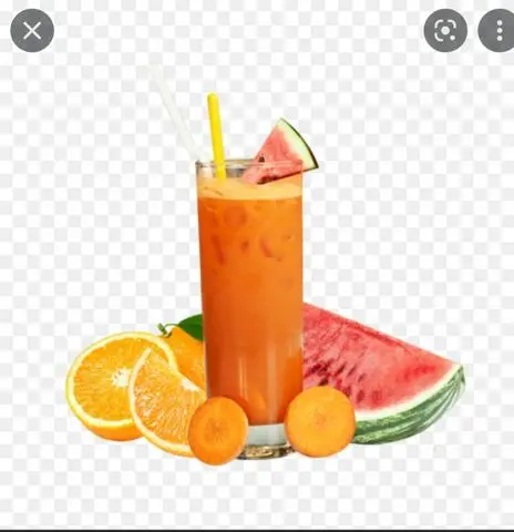 Hình ảnh Nước ép dưa hấu + cà rốt + táo