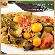 Hình ảnh Trứng Gà Non Xào Cải Chua 